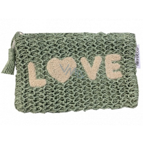 Artdeco LOVE zelená kosmetická taštička 23 x 15 cm