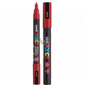 Posca Univerzální akrylátový popisovač 0,9 - 1,3 mm Červená PC-3M