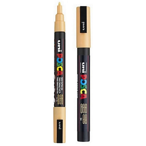 Posca Univerzální akrylátový popisovač 0,9 - 1,3 mm Světle oranžová PC-3M
