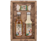 Bohemia Pivrnec Premium sprchový gel 200 ml + pěna do koupele 200 ml + toaletní mýdlo 30 g, kosmetická sada pro muže