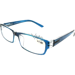 Berkeley Čtecí dioptrické brýle +1,0 plast modré 1 kus MC2062