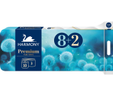 Harmony Premium Pure White toaletní papír neparfemovaný bílý 17,5 m 3vrstvý 10 kusů