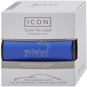 Millefiori Milano Icon Mediterranean Bergamot vůně do auta Classic voní až 2 měsíce 47 g