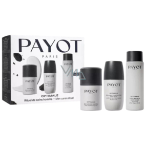 Payot Promo Optimale Trio 2024 Soin Hydratant Quotidien denní hydratační krém 50 ml + anti-transpirant roll-on 24H 75 ml + Lotion Apaisante Après-Rasage voda po holení 100 ml, kosmetická sada pro muže