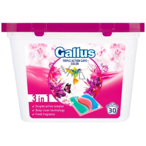 Gallus Color prací tablety na barevné prádlo 30 dávek