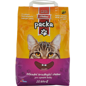 BALANIM Packa přírodní hrudkující stelivo pro domácí mazlíčky, 20 l
