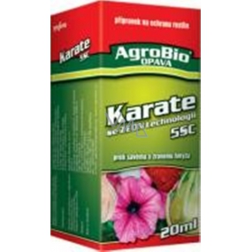 AgroBio Karate se Zeon technologií 5CS přípravek proti savému a žravému hmyzu 20 ml BSN5C0180 3/2027