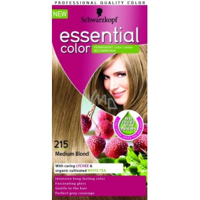 Schwarzkopf Essential Color dlouhotrvající barva na vlasy 215 Středně plavá