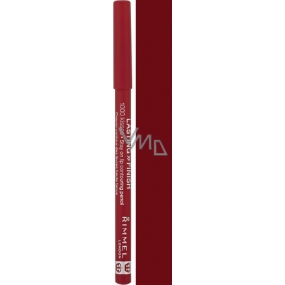 Rimmel London 1000 Kisses Stay On Lip Liner tužka na rty 063 Black Tulip 1,2 g