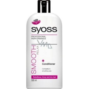 Syoss Smooth Relax intenzivní kondicionér na vlasy proti krepatění 500 ml