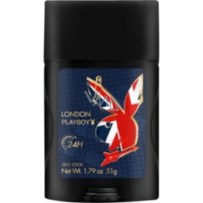 Playboy London antiperspirant deodorant stick pro muže 51 g