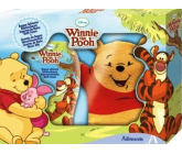 Disney Medvídek Pú pěna do koupel 250 ml + žínka dětská dárková kazeta