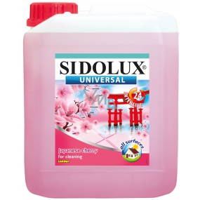 Sidolux Universal Květ Japonské višně mycí prostředek na všechny omyvatelné povrchy a podlahy 5 l