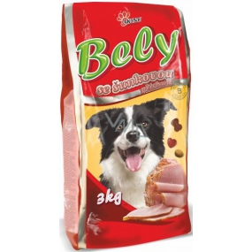 Akinu Bely se šunkovou příchutí kompletní krmivo pro psy 3 kg