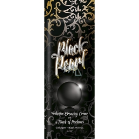 Soleo Black Pearl vysoce hydratační bronzer s kolagenem vůně podobná parfému Armani Code 15 ml do solária