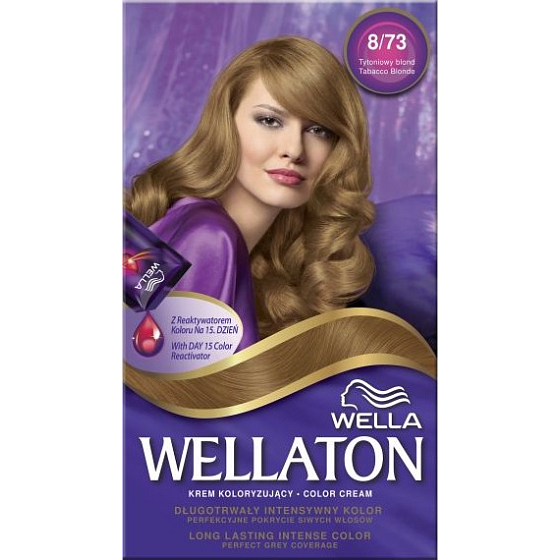 Wella Wellaton krémová barva na vlasy 8/73 Tabáková blond