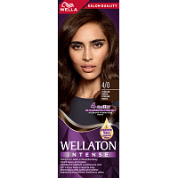Wella barva na vlasy Wellaton Intense 4/0 středně hnědá, 110 ml