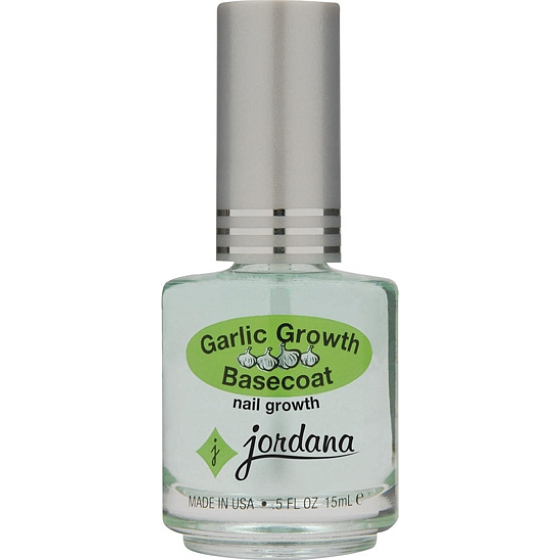 Jordana Garlic Growth Basecoat podkladový lak s výtažkem z česneku 414 15 ml