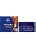 Nivea Anti-Wrinkle+Contouring noční krém pro zlepšení kontur 65+ 50 ml