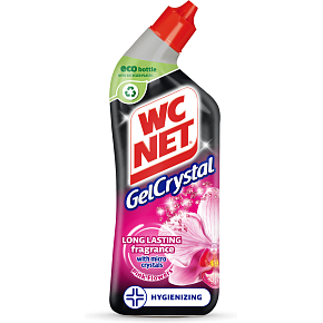 WC NET Gel Crystal Pink Flower WC gel, 750 ml WC NET Gel Crystal Pink Flower WC gel, 750 ml