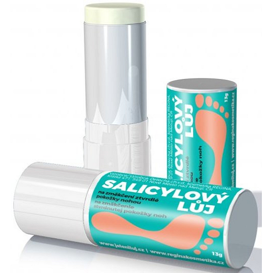 Regina Salicylový lůj přípravek pro zvláčnění ztvrdlé kůže nohou 13 g