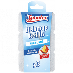 Spontex Dishmop Refills Non Scratch náhradní houbička 3 kusy