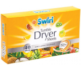 Swirl Tropical vonné ubrousky do sušičky 40 kusů