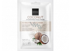 Gabriella Salvete 15 Minutes Sheet Mask Coconut hydratační textilní pleťová maska 1 kus