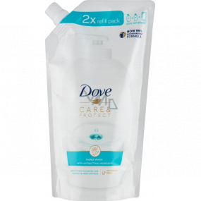 Dove Care & Protect antibakteriální tekuté mýdlo náhradní náplň 500 ml