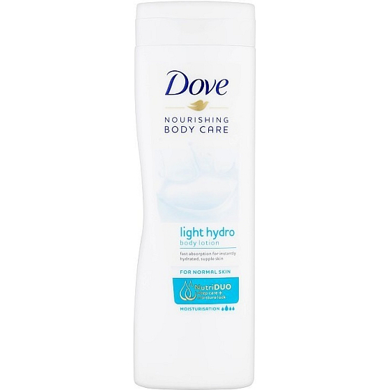 Dove Nourishing Body Care Light Hydro tělové mléko pro normální pokožku 400 ml