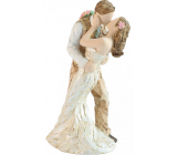 Arora Design Miluj a opatruj vzpomínka na svatební den Figurka z pryskyřice 14,5 cm