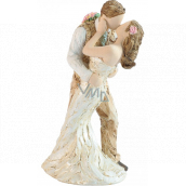Arora Design Miluj a opatruj vzpomínka na svatební den Figurka z pryskyřice 14,5 cm