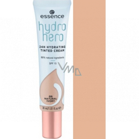 Essence Hydro Hero 24h SFP15 tónovací krém 05 Natural Ivory 30 ml