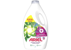 Ariel + Fiber Protection Color tekutý gel na barevné prádlo 64 dávek 3,2 l