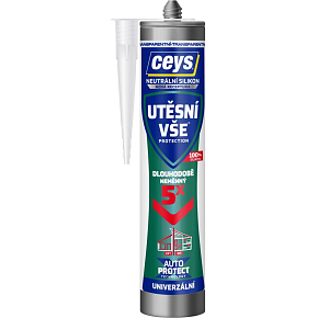 Ceys Neutrální silikon, transparentní, 280 ml