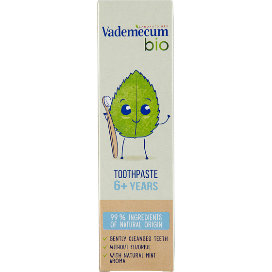 Vademecum Bio zubní pasta pro děti ve věku 6+, 50 ml