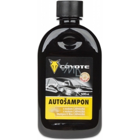 Coyote Autošampon s voskem Carnauba 500 ml