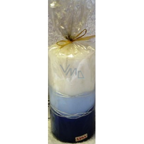 Lima Verona svíčka modrá válec 70 x 150 mm 1 kus