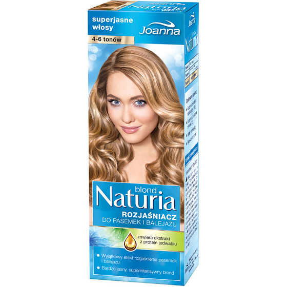 Joanna Naturia Blond melír na vlasy super platinový blond 4-6 tónů