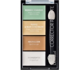 Dermacol Corrector Palette 4-barevná paleta korektorů a rozjasňovače 9 g