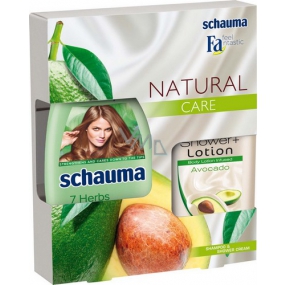 Schauma Natural Care šampon 250 ml + sprchový gel 250 ml, kosmetická sada