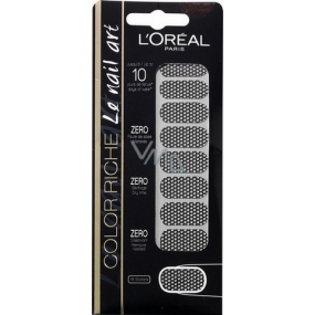 Loreal Paris Color Riche Le Nail Art samolepky na nehty 015 Oh My Diams 18 kusů