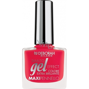 Deborah Milano Gel Effect Nail Enamel gelový lak na nehty 21 Infrared 11 ml