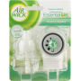 Air Wick Fresh Ivory Freesia Bloom - Bílé květy frézie elektrický osvěžovač vzduchu komplet 19 ml