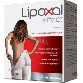 Lipoxal Effect pro efektivní spalování tuků na podporu hubnutí, 3měsíční kúra 270 tablet