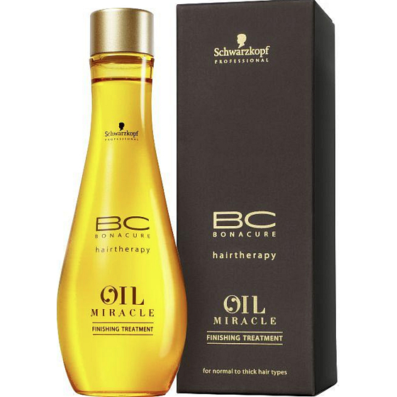 Schwarzkopf Professional BC Bonacure Oil Miracle Finishing Treatment olej pro konečnou úpravu normálních až silných vlasů 100 ml