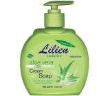 Lilien Exclusive Aloe Vera krémové tekuté mýdlo dávkovač 500 ml