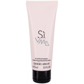 Giorgio Armani Sí tělové mléko pro ženy 75 ml