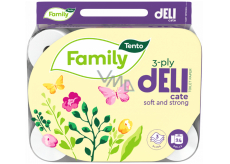 Tento Family Delicate toaletní papír 117 útržků 3 vrstvý 24 kusů