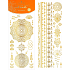 Essence Golden Days Ahead tetovací obtisky na tělo 01 Gold Luck To You! 2 kusy